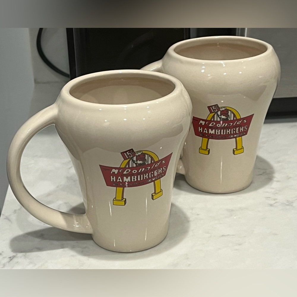 McDonald’s Retro Coffee Cups